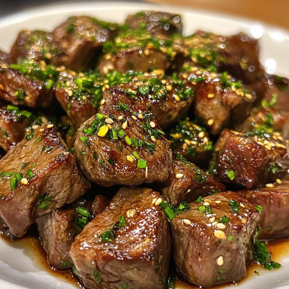 Garlic Butter Steak Bites