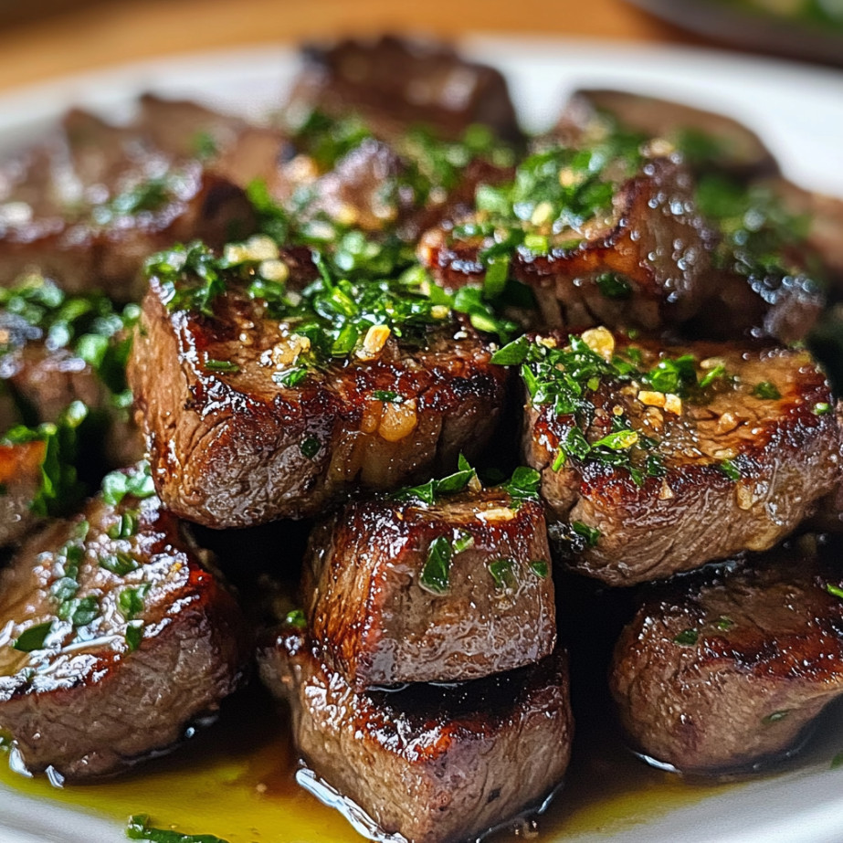 Garlic Butter Steak Bites