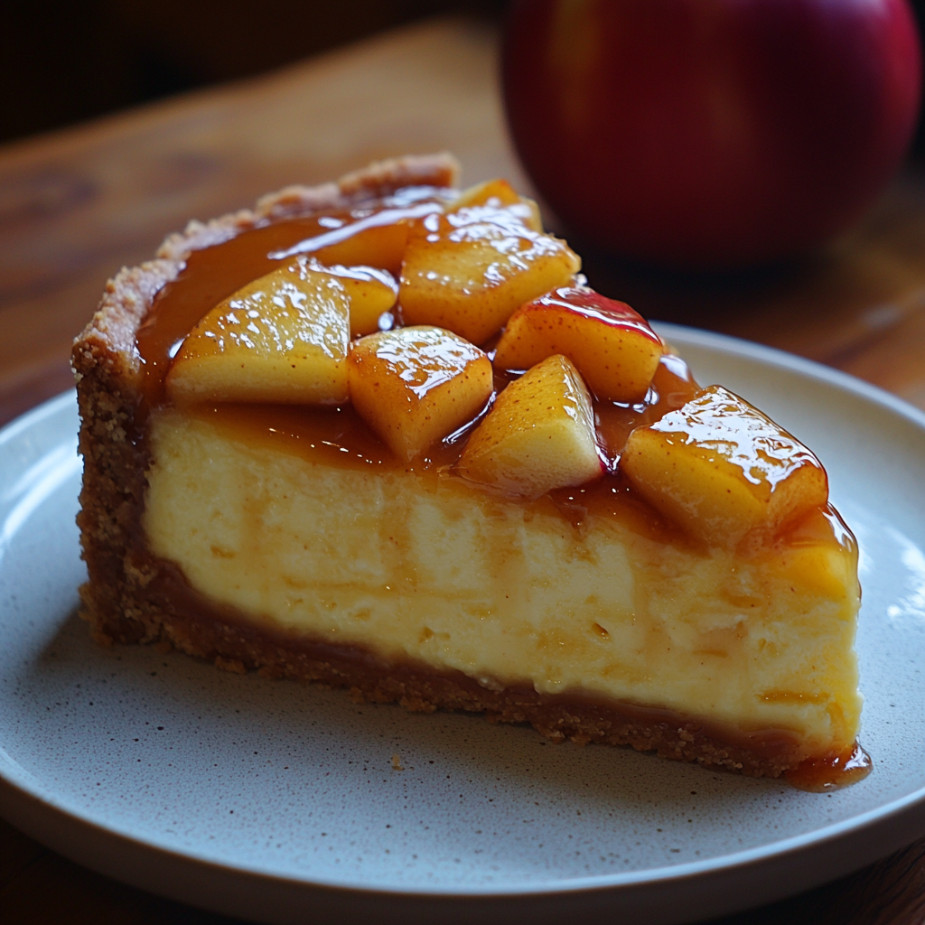 Caramel Apple Cheesecake