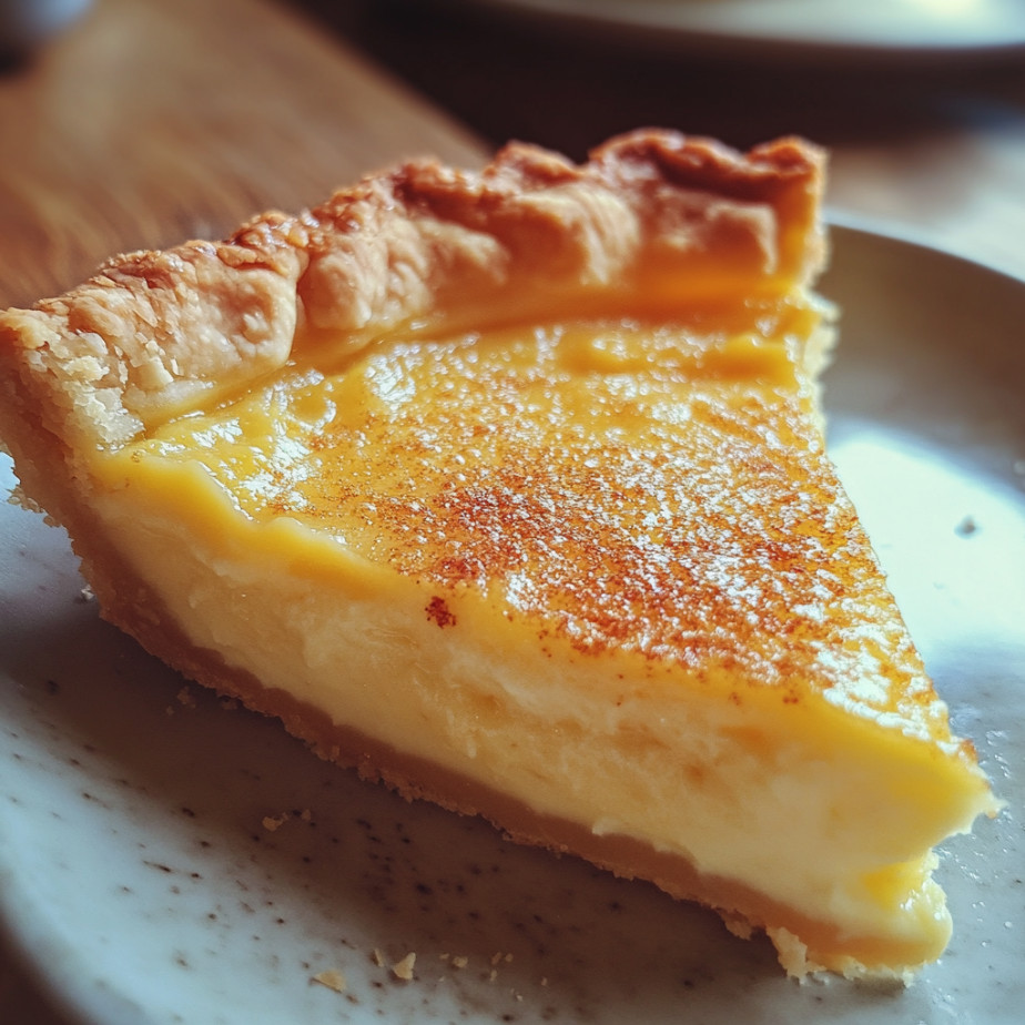 Egg Custard Pie