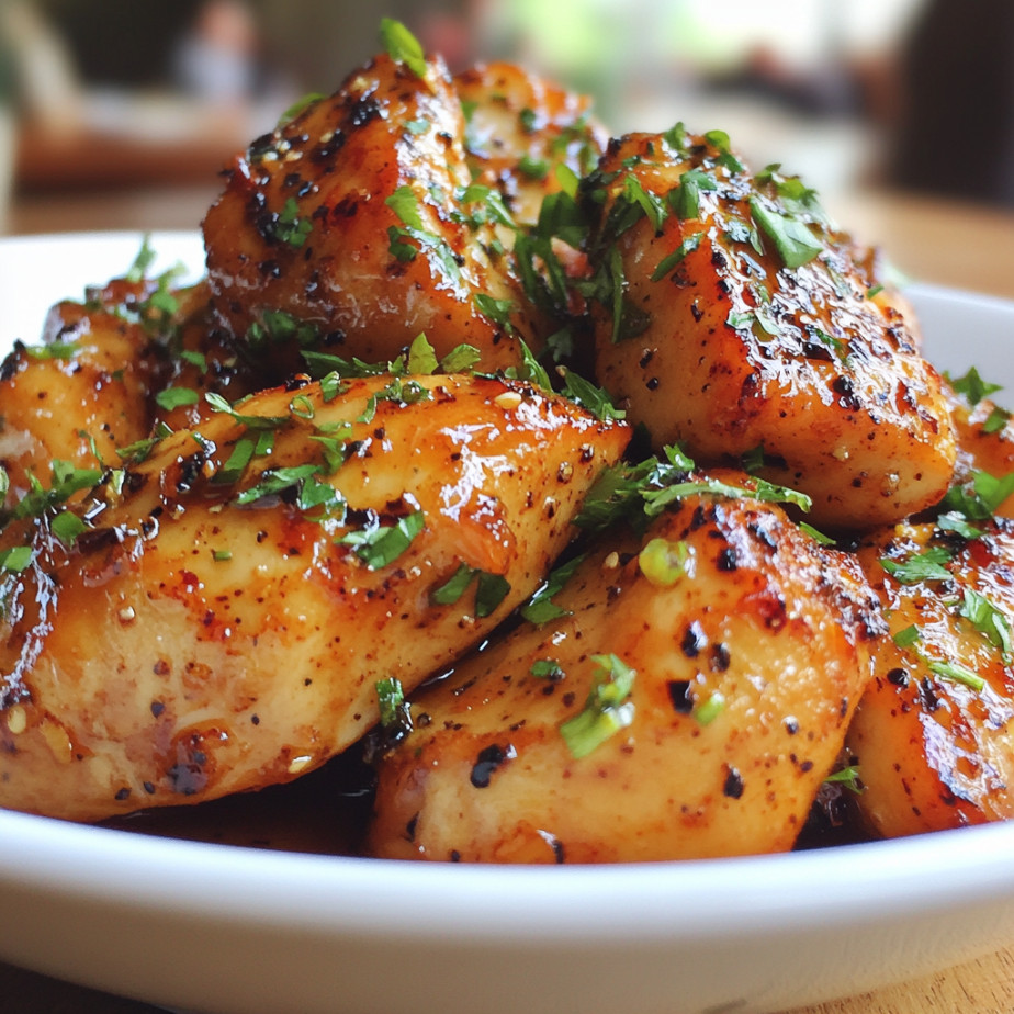 Sweet and Spicy Honey Pepper Chicken