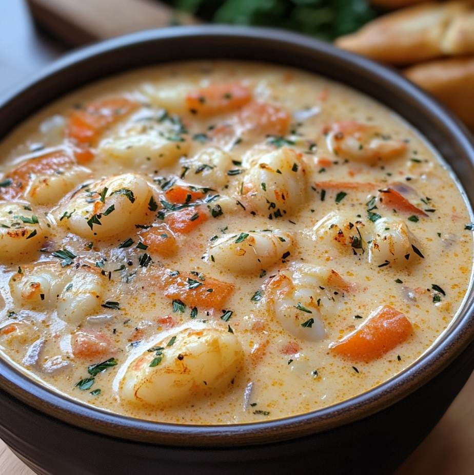 Crab and Shrimp Seafood Bisque