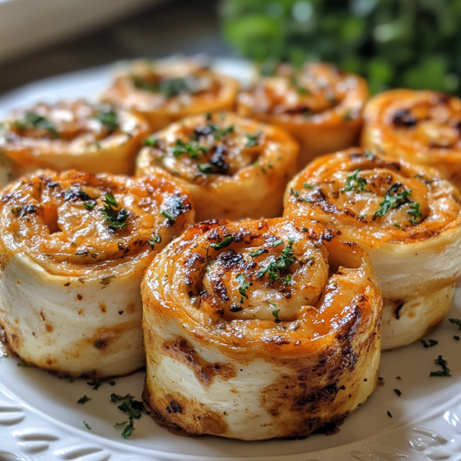 Buffalo Chicken Pinwheels