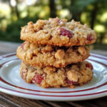 Strawberry Crumble Cookies